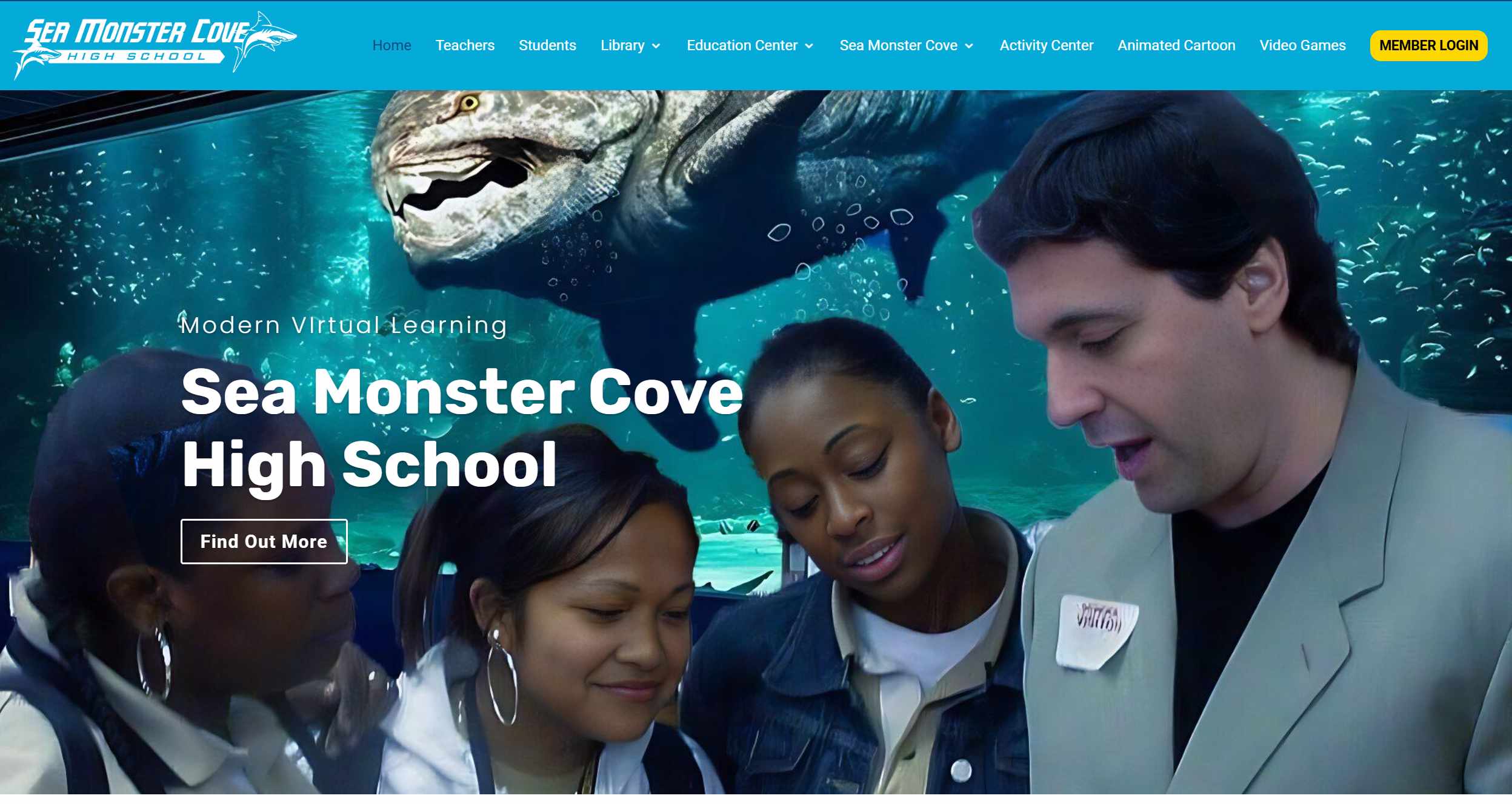 Sea Monster Cove High School